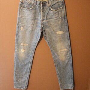 Edwin Japan - Akita Selvedge Denim W32 x L34 Relic Men's Jeans AKT33
